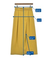 BEAUTY&YOUTH UNITED ARROWS（ビューティーアンドユースユナイテッドアローズ）ロング・マキシ丈スカート 黄 サイズ:M レディース/2200644453141