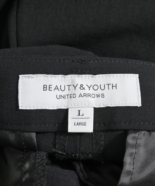 BEAUTY&YOUTH UNITED ARROWS（ビューティーアンドユースユナイテッドアローズ）スラックス 黒 サイズ:L レディース/2200644770156