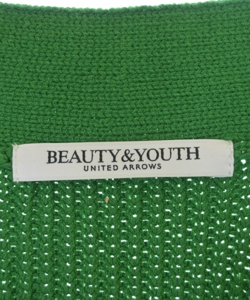 BEAUTY&YOUTH UNITED ARROWS（ビューティーアンドユースユナイテッドアローズ）カーディガン 緑 サイズ:F レディース/2200610876653