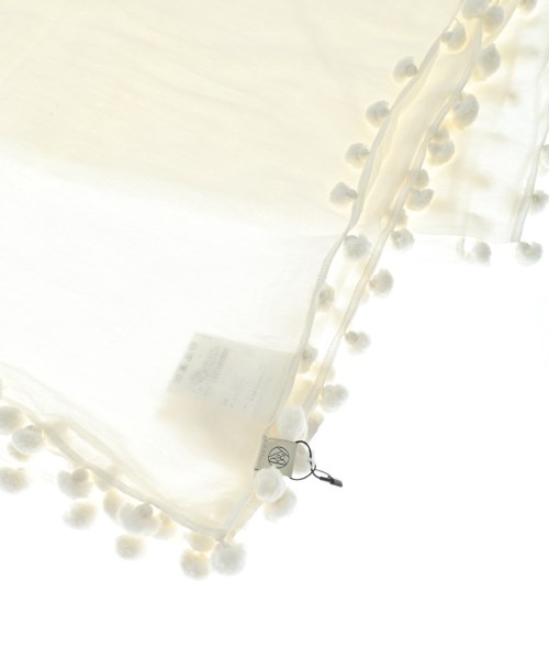 BEAUTY&YOUTH UNITED ARROWS（ビューティーアンドユースユナイテッドアローズ）ストール 白 サイズ:F レディース/2200614601060