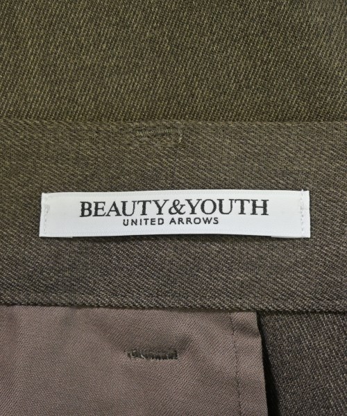 BEAUTY&YOUTH UNITED ARROWS（ビューティーアンドユースユナイテッドアローズ）スラックス 茶 サイズ:S レディース/2200621892062