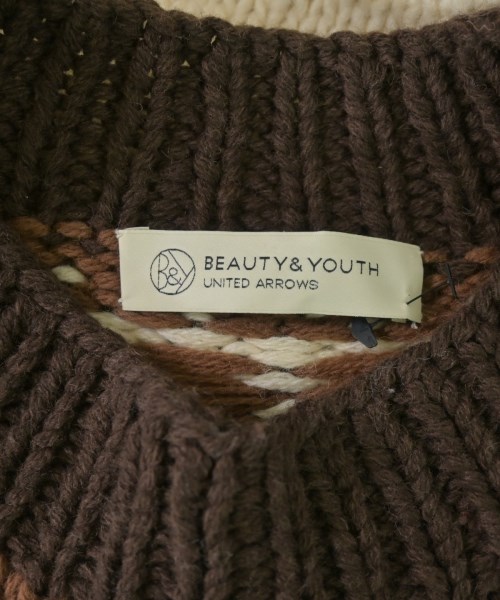BEAUTY&YOUTH UNITED ARROWS（ビューティーアンドユースユナイテッドアローズ）ニット・セーター ベージュ サイズ:F レディース/2200622027036