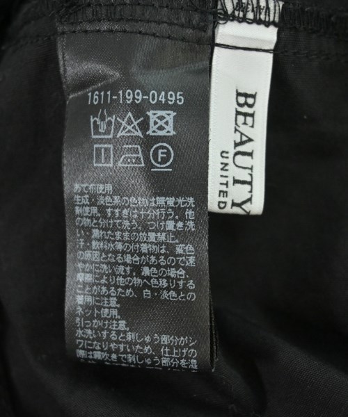 BEAUTY&YOUTH UNITED ARROWS（ビューティーアンドユースユナイテッドアローズ）ブラウス 黒 サイズ:F レディース/2200622044033
