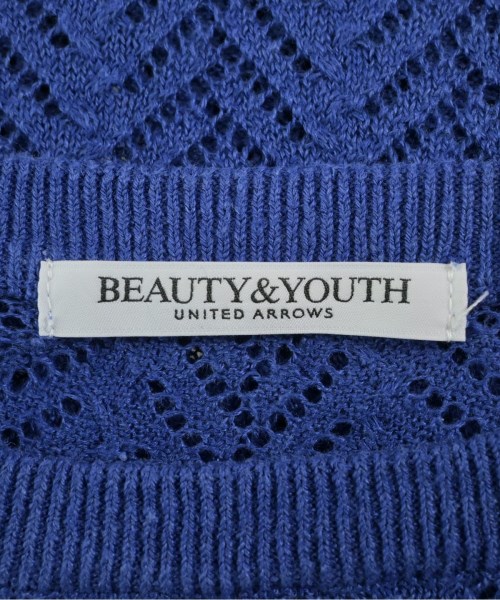 BEAUTY&YOUTH UNITED ARROWS（ビューティーアンドユースユナイテッドアローズ）ニット・セーター 青 サイズ:-(L位) レディース/2200616341018