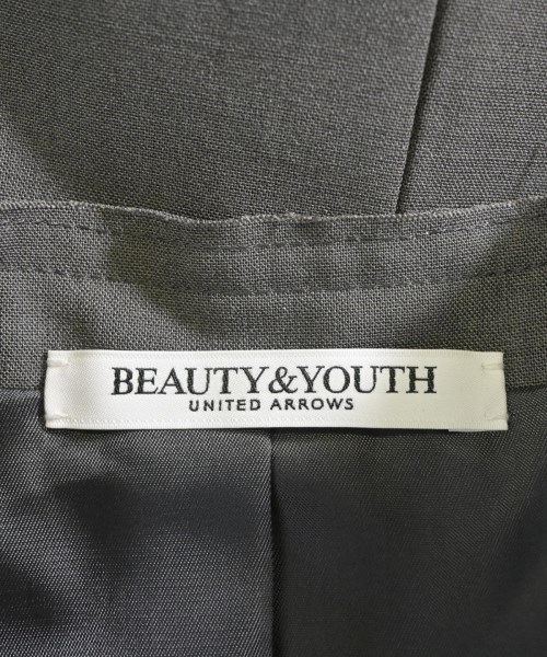 BEAUTY&YOUTH UNITED ARROWS（ビューティーアンドユースユナイテッドアローズ）ノーカラージャケット グレー サイズ:S レディース/2200618464029