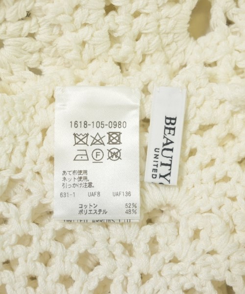 BEAUTY&YOUTH UNITED ARROWS（ビューティーアンドユースユナイテッドアローズ）ベスト/ノースリーブ 白 サイズ:-(XS位) レディース/2200612135130