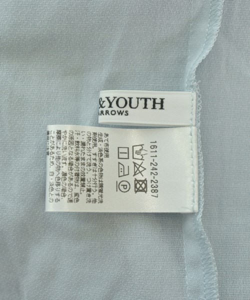 BEAUTY&YOUTH UNITED ARROWS（ビューティーアンドユースユナイテッドアローズ）ブラウス 青 サイズ:F レディース/2200615224220