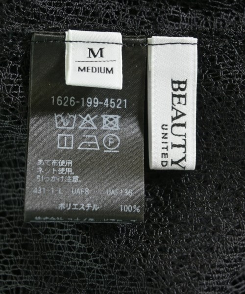 BEAUTY&YOUTH UNITED ARROWS（ビューティーアンドユースユナイテッドアローズ）シャツワンピース 黒 サイズ:M レディース/2200615410081