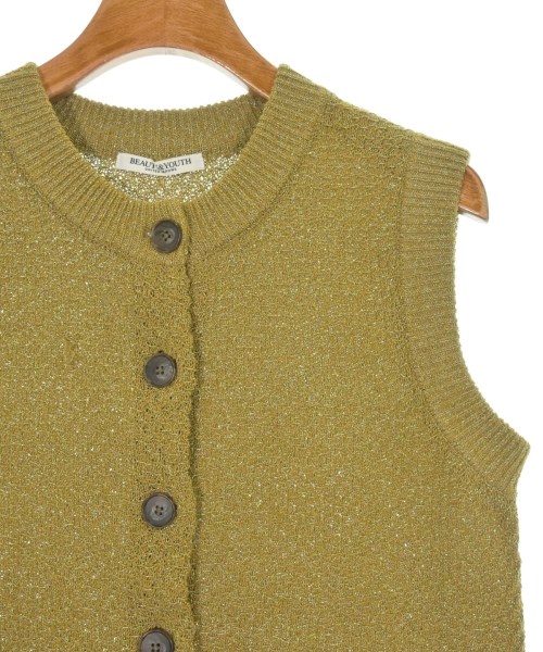 BEAUTY&YOUTH UNITED ARROWS（ビューティーアンドユースユナイテッドアローズ）ベスト カーキ サイズ:F レディース/2200617803058
