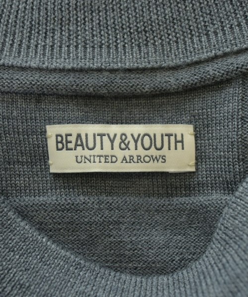 BEAUTY&YOUTH UNITED ARROWS（ビューティーアンドユースユナイテッドアローズ）ニット・セーター グレー サイズ:M レディース/2200622978062