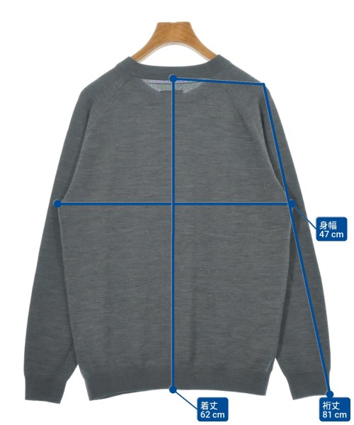 BEAUTY&YOUTH UNITED ARROWS（ビューティーアンドユースユナイテッドアローズ）ニット・セーター グレー サイズ:M レディース/2200622978062