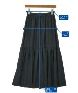 BEAUTY&YOUTH UNITED ARROWS（ビューティーアンドユースユナイテッドアローズ）ロング・マキシ丈スカート 黒 サイズ:S レディース/2200623135075