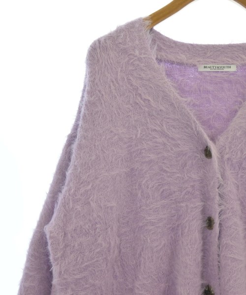 BEAUTY&YOUTH UNITED ARROWS（ビューティーアンドユースユナイテッドアローズ）カーディガン 紫 サイズ:F レディース/2200622956022