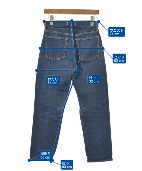 BEAUTY&YOUTH UNITED ARROWS（ビューティーアンドユースユナイテッドアローズ）デニムパンツ 青 サイズ:S レディース/2200624118022