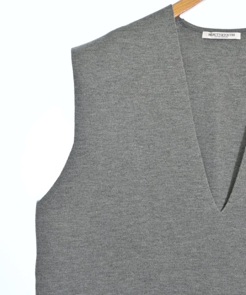 BEAUTY&YOUTH UNITED ARROWS（ビューティーアンドユースユナイテッドアローズ）ニット・セーター グレー サイズ:F レディース/2200625626083