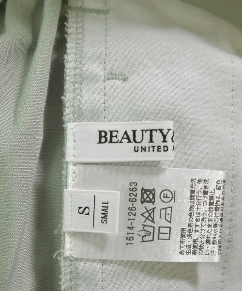 BEAUTY&YOUTH UNITED ARROWS（ビューティーアンドユースユナイテッドアローズ）スラックス 緑 サイズ:S レディース/2200623529058