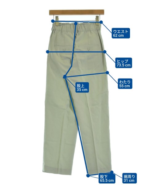 BEAUTY&YOUTH UNITED ARROWS（ビューティーアンドユースユナイテッドアローズ）スラックス 緑 サイズ:S レディース/2200623529058