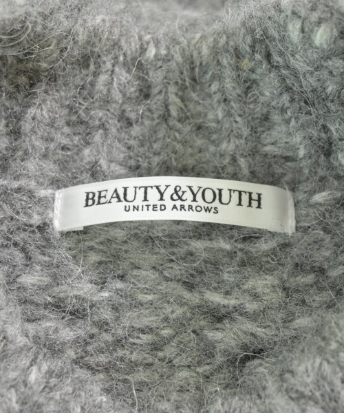 BEAUTY&YOUTH UNITED ARROWS（ビューティーアンドユースユナイテッドアローズ）ニット・セーター グレー サイズ:F レディース/2200626622022