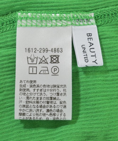 BEAUTY&YOUTH UNITED ARROWS（ビューティーアンドユースユナイテッドアローズ）Tシャツ・カットソー 緑 サイズ:-(S位) レディース/2200617298168