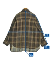 BEAUTY&YOUTH UNITED ARROWS（ビューティーアンドユースユナイテッドアローズ）カジュアルシャツ 茶 サイズ:F レディース/2200615316291