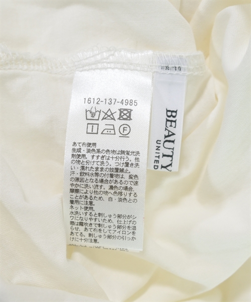 BEAUTY&YOUTH UNITED ARROWS（ビューティーアンドユースユナイテッドアローズ）ブラウス 白 サイズ:F レディース/2200625265015