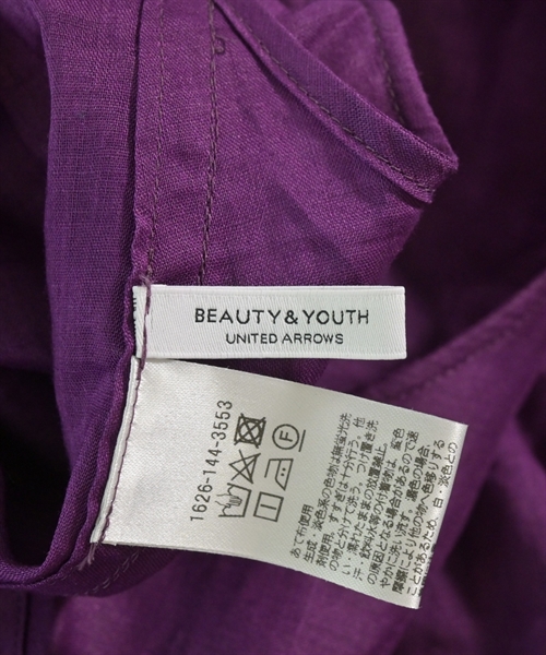 BEAUTY&YOUTH UNITED ARROWS（ビューティーアンドユースユナイテッドアローズ）ワンピース 紫 サイズ:-(M位) レディース/2200625265145