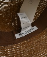 BEAUTY&YOUTH UNITED ARROWS（ビューティーアンドユースユナイテッドアローズ）ハット 茶 サイズ:- レディース/2200628402028