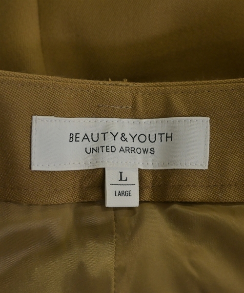 BEAUTY&YOUTH UNITED ARROWS（ビューティーアンドユースユナイテッドアローズ）スラックス 茶 サイズ:L レディース/2200628683397