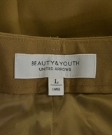 BEAUTY&YOUTH UNITED ARROWS（ビューティーアンドユースユナイテッドアローズ）スラックス 茶 サイズ:L レディース/2200628683397