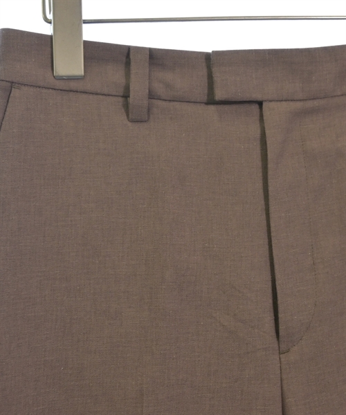 BEAUTY&YOUTH UNITED ARROWS（ビューティーアンドユースユナイテッドアローズ）スラックス 茶 サイズ:L レディース/2200628683403