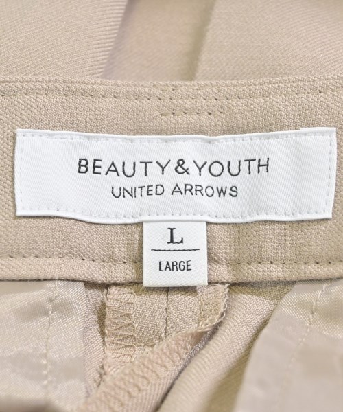 BEAUTY&YOUTH UNITED ARROWS（ビューティーアンドユースユナイテッドアローズ）スラックス ベージュ サイズ:L レディース/2200628683410