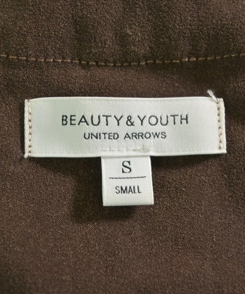 BEAUTY&YOUTH UNITED ARROWS（ビューティーアンドユースユナイテッドアローズ）カジュアルシャツ 茶 サイズ:S レディース/2200579172162