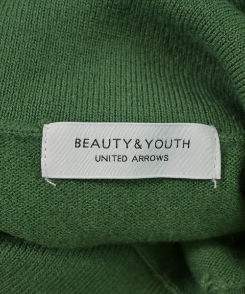 BEAUTY&YOUTH UNITED ARROWS（ビューティーアンドユースユナイテッドアローズ）ニット・セーター 緑 サイズ:F レディース/2200616515211