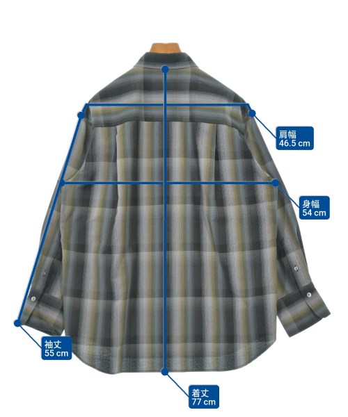 BEAUTY&YOUTH UNITED ARROWS（ビューティーアンドユースユナイテッドアローズ）カジュアルシャツ グレー サイズ:M レディース/2200616515389