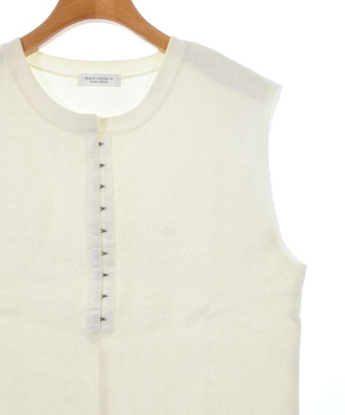 BEAUTY&YOUTH UNITED ARROWS（ビューティーアンドユースユナイテッドアローズ）ノースリーブ 白 サイズ:F レディース/2200616515501