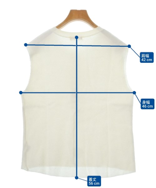 BEAUTY&YOUTH UNITED ARROWS（ビューティーアンドユースユナイテッドアローズ）ノースリーブ 白 サイズ:F レディース/2200616515501