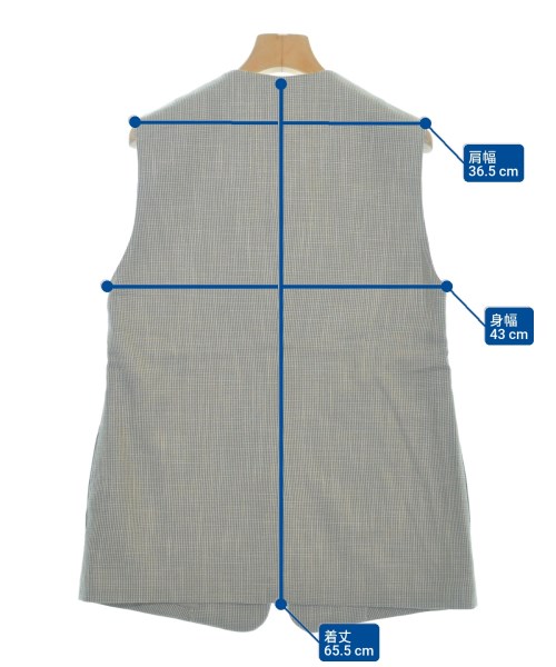 BEAUTY&YOUTH UNITED ARROWS（ビューティーアンドユースユナイテッドアローズ）ベスト グレー サイズ:F レディース/2200616515686