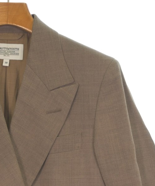 BEAUTY&YOUTH UNITED ARROWS（ビューティーアンドユースユナイテッドアローズ）カジュアルジャケット 茶 サイズ:38(M位) レディース/2200630870068