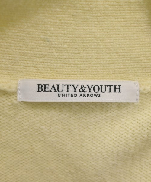 BEAUTY&YOUTH UNITED ARROWS（ビューティーアンドユースユナイテッドアローズ）カーディガン 黄 サイズ:F レディース/2200617431060