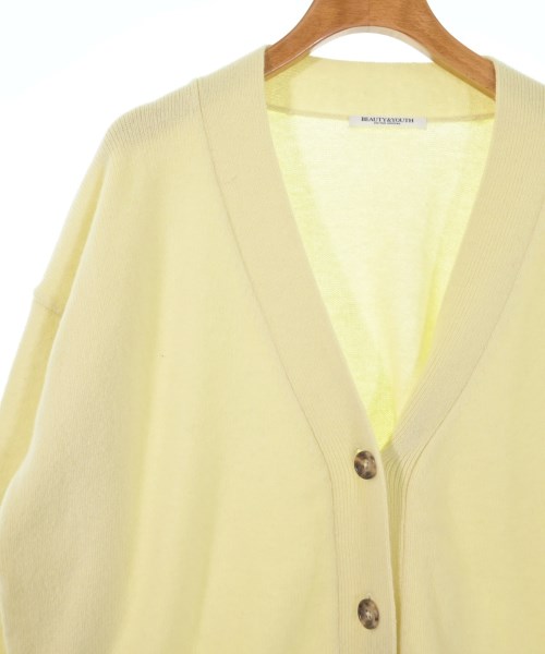 BEAUTY&YOUTH UNITED ARROWS（ビューティーアンドユースユナイテッドアローズ）カーディガン 黄 サイズ:F レディース/2200617431060