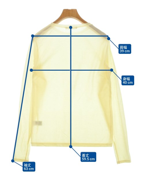 BEAUTY&YOUTH UNITED ARROWS（ビューティーアンドユースユナイテッドアローズ）Tシャツ・カットソー 黄 サイズ:-(M位) レディース/2200617431121