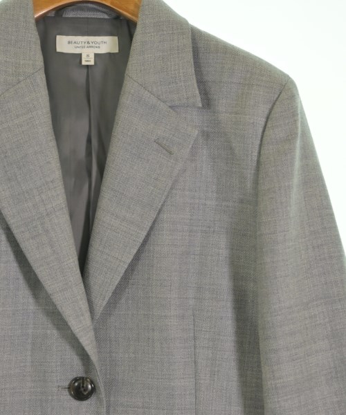 BEAUTY&YOUTH UNITED ARROWS（ビューティーアンドユースユナイテッドアローズ）テーラードジャケット グレー サイズ:S レディース/2200631458012