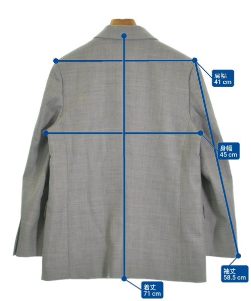 BEAUTY&YOUTH UNITED ARROWS（ビューティーアンドユースユナイテッドアローズ）テーラードジャケット グレー サイズ:S レディース/2200631458012