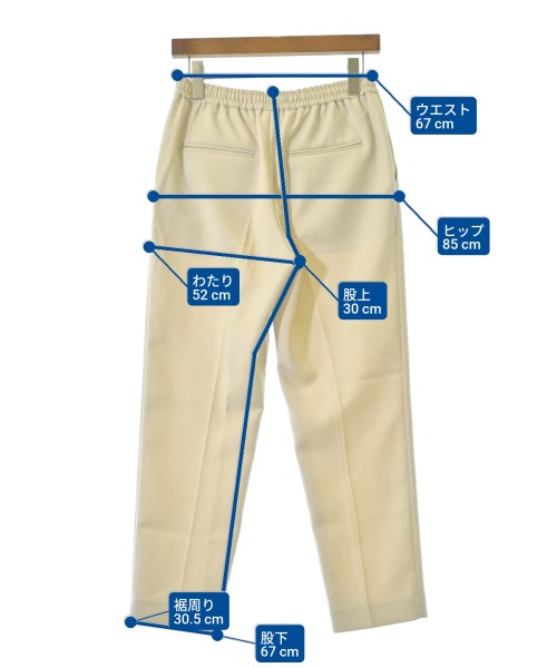 BEAUTY&YOUTH UNITED ARROWS（ビューティーアンドユースユナイテッドアローズ）スラックス ベージュ サイズ:L レディース/2200617970101