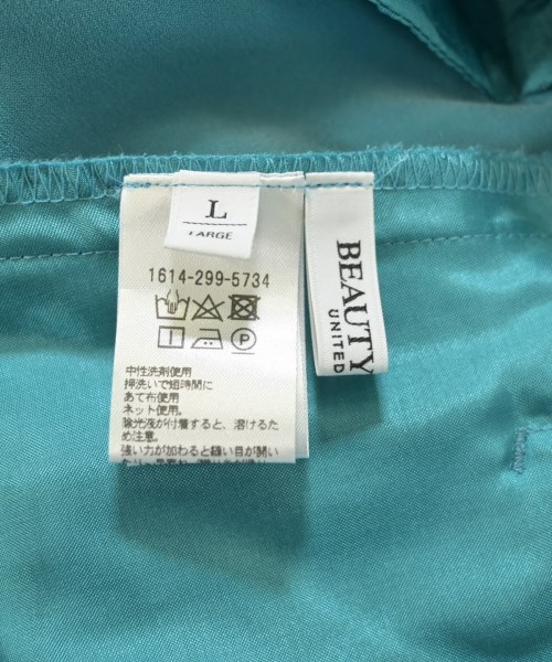 BEAUTY&YOUTH UNITED ARROWS（ビューティーアンドユースユナイテッドアローズ）スラックス 青 サイズ:L レディース/2200628159021