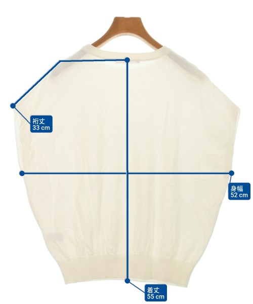 BEAUTY&YOUTH UNITED ARROWS（ビューティーアンドユースユナイテッドアローズ）ニット・セーター 白 サイズ:F レディース/2200628916143