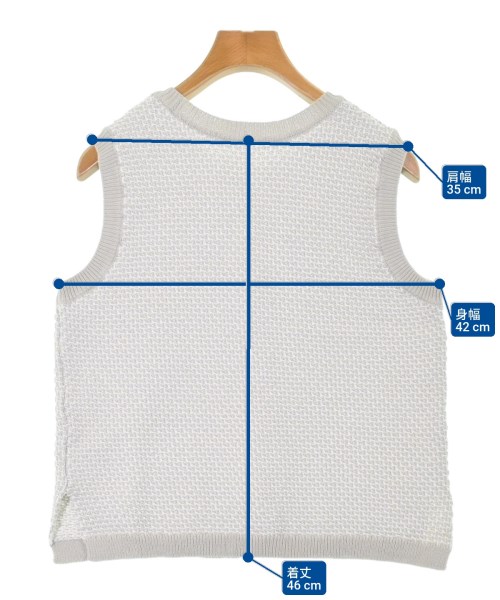 BEAUTY&YOUTH UNITED ARROWS（ビューティーアンドユースユナイテッドアローズ）ベスト/ノースリーブ グレー サイズ:-(M位) レディース/2200617830092