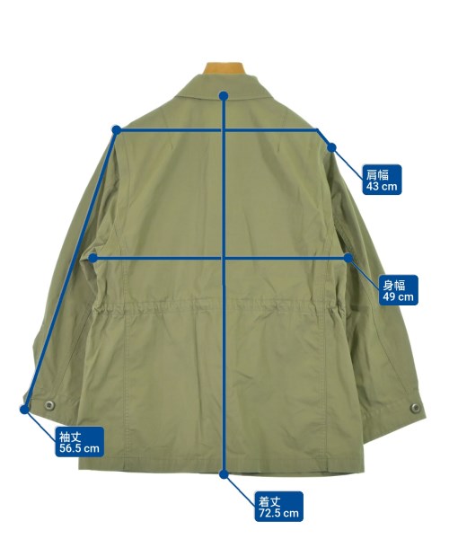 BEAUTY&YOUTH UNITED ARROWS（ビューティーアンドユースユナイテッドアローズ）ミリタリーブルゾン カーキ サイズ:S レディース/2200619174033