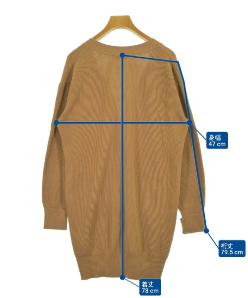 BEAUTY&YOUTH UNITED ARROWS（ビューティーアンドユースユナイテッドアローズ）カーディガン 茶 サイズ:F レディース/2200626730048