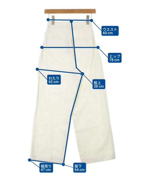 BEAUTY&YOUTH UNITED ARROWS（ビューティーアンドユースユナイテッドアローズ）チノパン 白 サイズ:S レディース/2200617187134